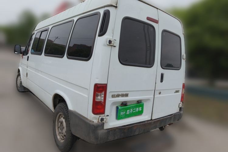 Used JMC Transit 2017 2.8T Commercial Version Long Wheelbase Mid-Roof 6/7/8-Seater JX493 Rear Left 45 Deg