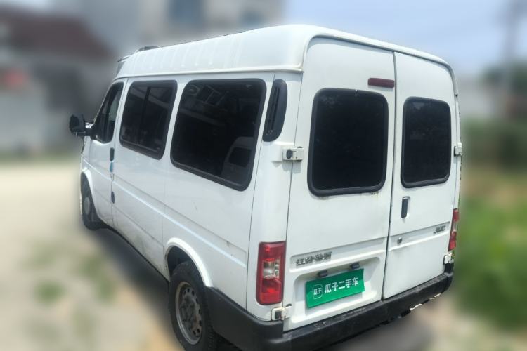 Used JMC Transit 2017 2.8T Commercial Version Short Wheelbase Mid-Roof 6/7/8-Seater JX493 Rear Left 45 Deg