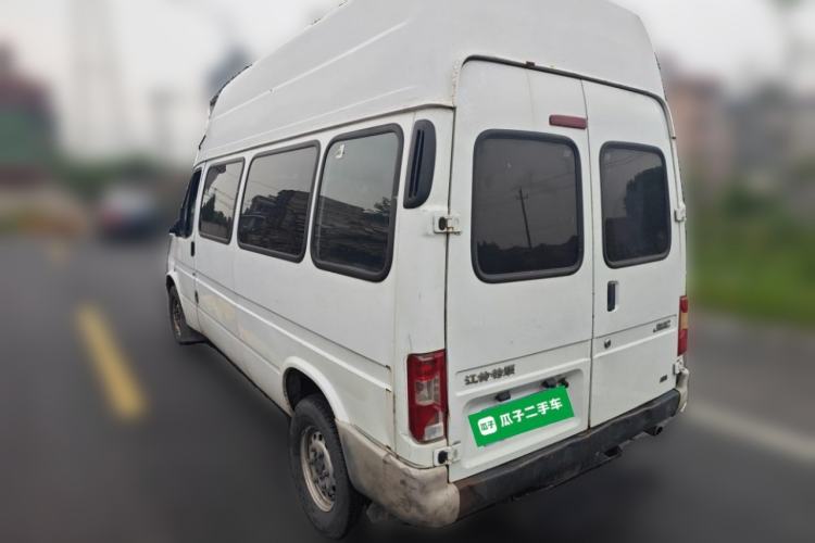 Used JMC Transit 2017 2.8T Commercial Version Long Wheelbase High-Roof 6/7/8-Seater JX493 Rear Left 45 Deg