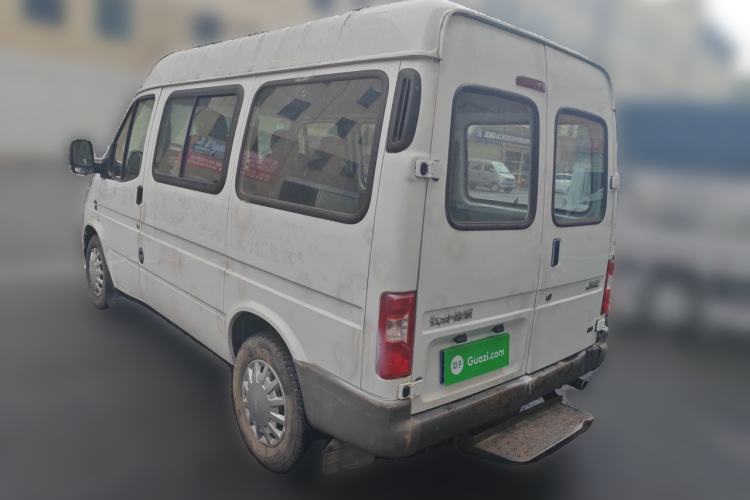 Used JMC Transit 2017 2.8T Commercial Version Short Wheelbase Mid-Roof 6/7/8-Seater JX493 Rear Left 45 Deg