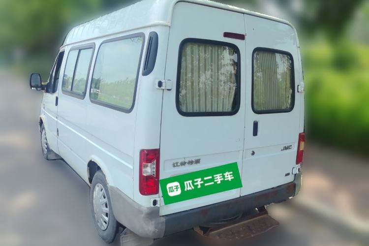 Used JMC Transit 2017 2.8T Commercial Version Short Wheelbase Mid-Roof 6/7/8-Seater JX493 Rear Left 45 Deg