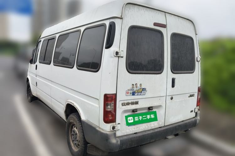 Used JMC Transit 2017 2.8T Commercial Version Long Wheelbase Mid-Roof 6/7/8-Seater JX493 Rear Left 45 Deg