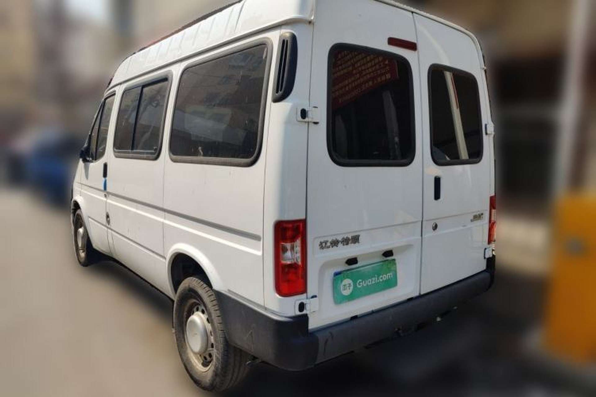 Used JMC Transit 2017 2.8T Commercial Version Short Wheelbase Mid-Roof 6/7/8-Seater JX493 Rear Left 45 Deg