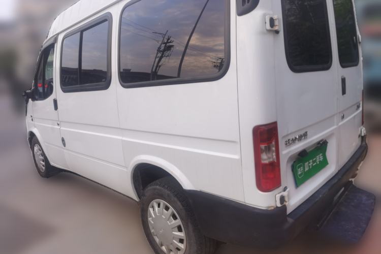 Used JMC Transit 2017 2.8T Commercial Version Short Wheelbase Mid-Roof 6/7/8-Seater JX493 Rear Left 45 Deg