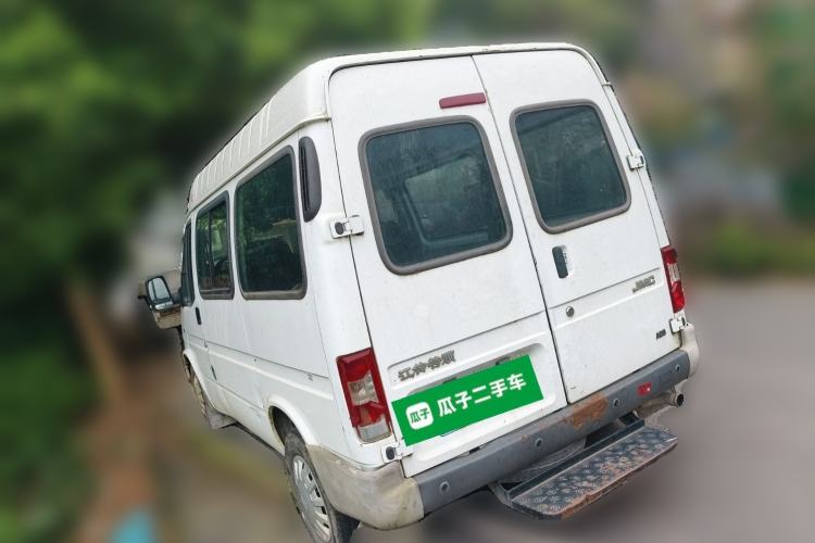 Used JMC Transit 2017 2.8T Commercial Version Short Wheelbase Mid-Roof 6/7/8-Seater JX493 Rear Left 45 Deg