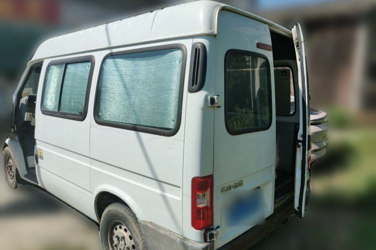 Used JMC Transit 2017 2.8T Business-Grade Short Wheelbase Mid-Roof 7/8-Seater JX493 Rear Left 45 Deg