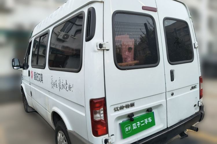 Used JMC Transit 2017 2.8T Commercial Version Short Wheelbase Mid-Roof 6/7/8-Seater JX493 Rear Left 45 Deg