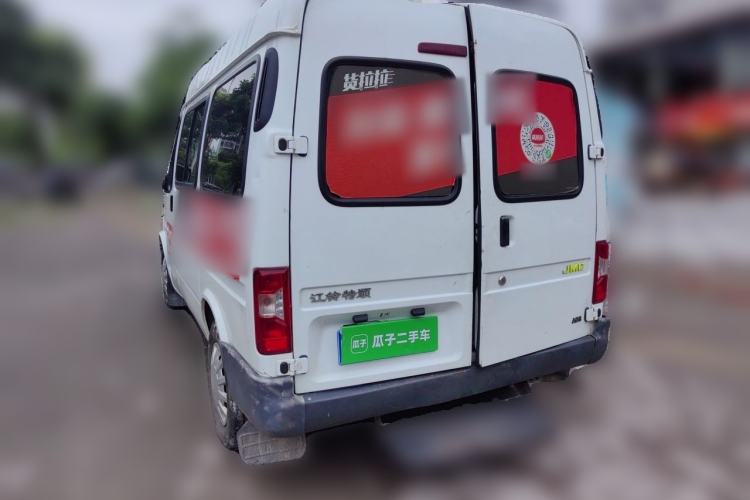 Used JMC Transit 2017 2.8T Commercial Version Long Wheelbase Mid-Roof 6/7/8-Seater JX493 Rear Left 45 Deg