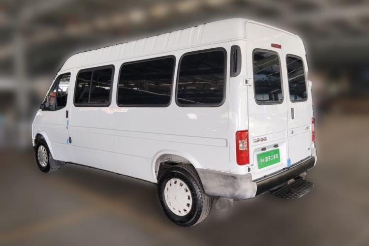 Used JMC Transit 2017 2.8T Commercial Version Long Wheelbase Mid-Roof 6/7/8-Seater JX493 Rear Left 45 Deg