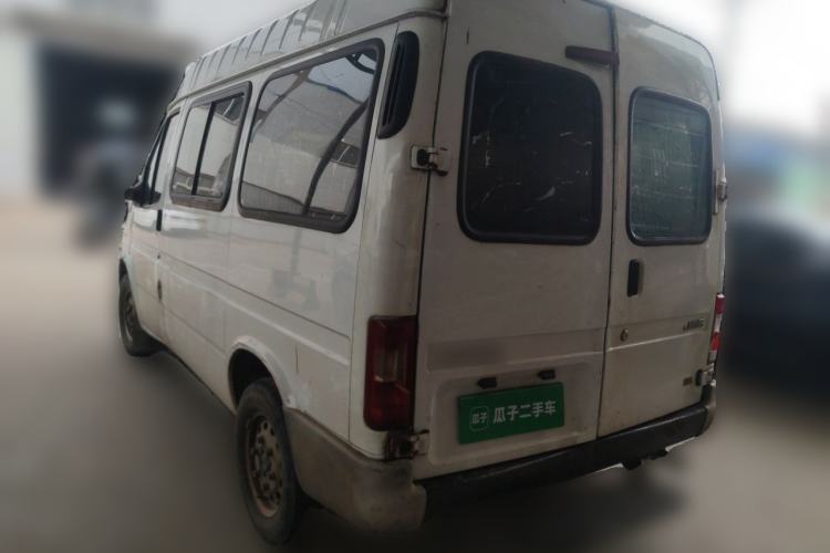 Used JMC Transit 2017 2.8T Commercial Version Short Wheelbase Mid-Roof 6/7/8-Seater JX493 Rear Left 45 Deg