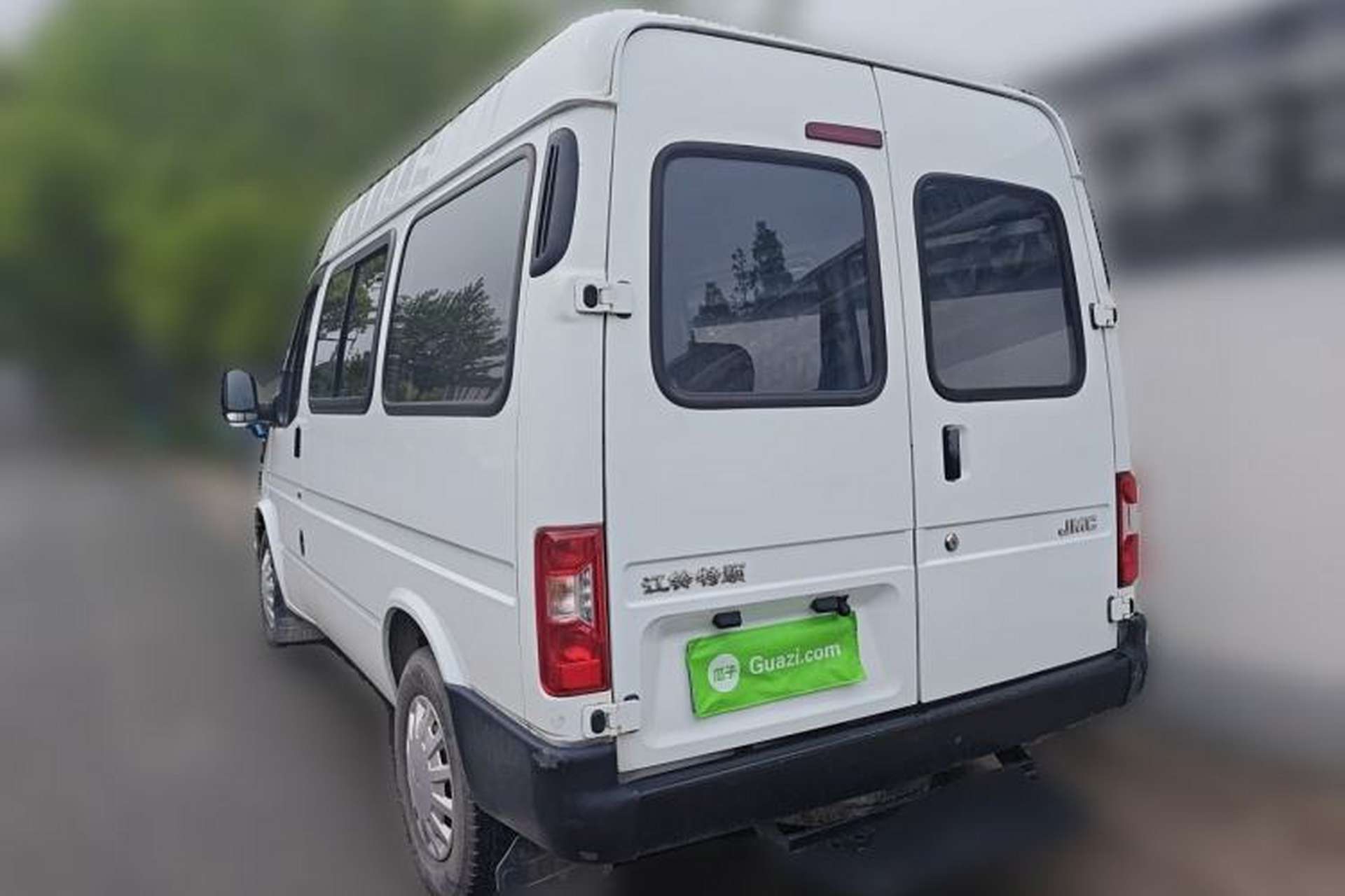 Used JMC Transit 2017 2.8T Commercial Version Short Wheelbase Mid-Roof 6/7/8-Seater JX493 Rear Left 45 Deg