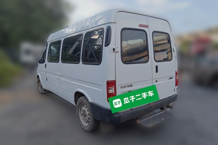 Used JMC Transit 2017 2.8T Commercial Version Long Wheelbase Mid-Roof 6/7/8-Seater JX493 Rear Left 45 Deg