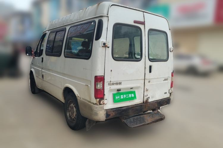 Used JMC Transit 2017 2.8T Commercial Version Short Wheelbase Mid-Roof 6/7/8-Seater JX493 Rear Left 45 Deg