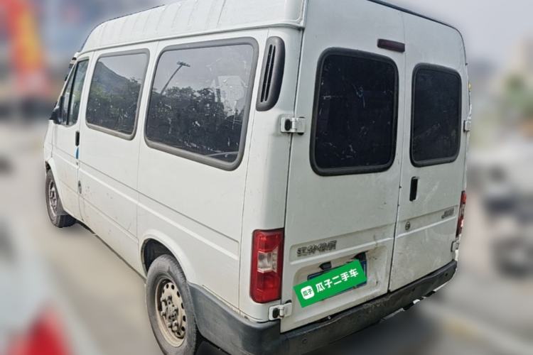 Used JMC Transit 2017 2.8T Commercial Version Short Wheelbase Mid-Roof 6/7/8-Seater JX493 Rear Left 45 Deg