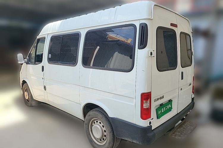 Used JMC Transit 2017 2.8T Commercial Version Short Wheelbase Mid-Roof 6/7/8-Seater JX493 Rear Left 45 Deg