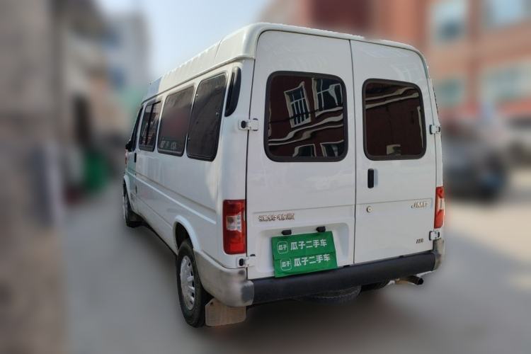 Used JMC Transit 2017 2.8T Business-Grade Long Wheelbase Mid-Roof 14/15-Seater JX493 Rear Left 45 Deg