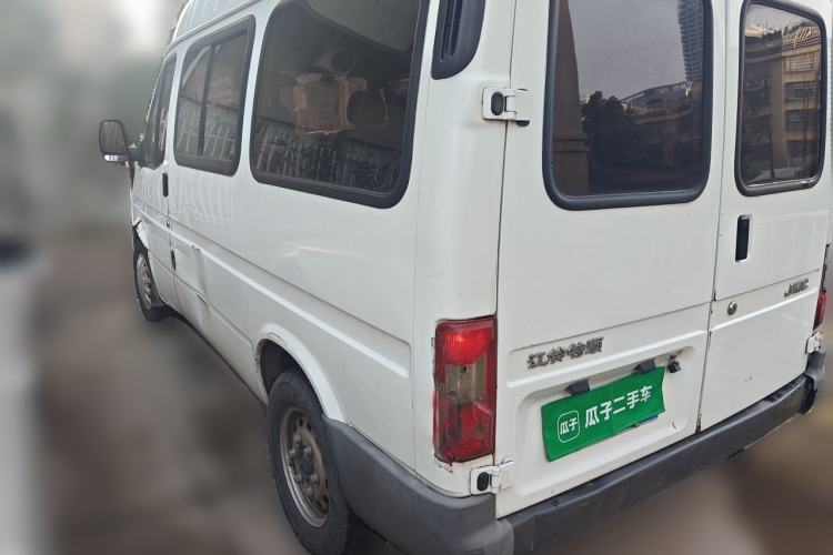 Used JMC Transit 2017 2.8T Commercial Version Short Wheelbase Mid-Roof 6/7/8-Seater JX493 Rear Left 45 Deg