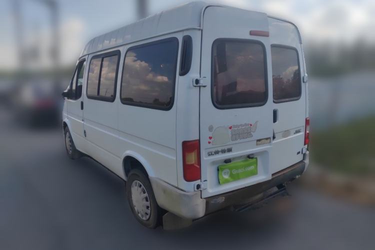 Used JMC Transit 2017 2.8T Commercial Version Short Wheelbase Mid-Roof 6/7/8-Seater JX493 Rear Left 45 Deg
