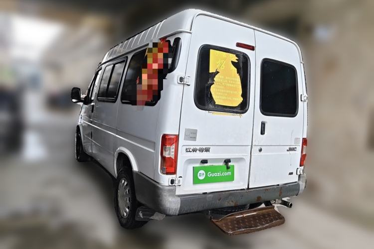 Used JMC Transit 2017 2.8T Commercial Version Short Wheelbase Mid-Roof 6/7/8-Seater JX493 Rear Left 45 Deg
