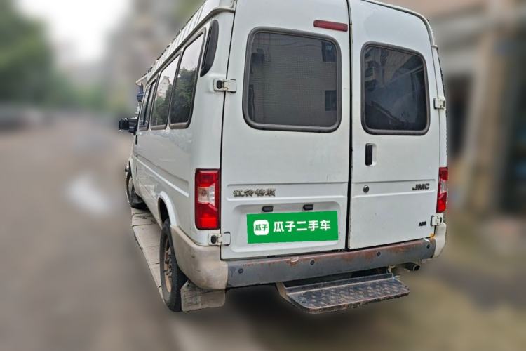 Used JMC Transit 2017 2.8T Commercial Version Long Wheelbase Mid-Roof 6/7/8-Seater JX493 Rear Left 45 Deg