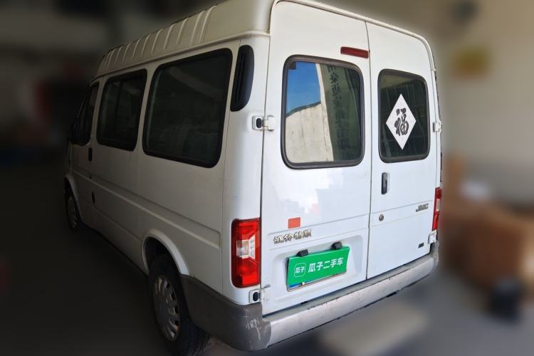 Used JMC Transit 2017 2.8T Commercial Version Short Wheelbase Mid-Roof 6/7/8-Seater JX493 Rear Left 45 Deg