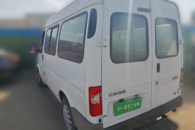 Used JMC Transit 2017 2.8T Commercial Version Short Wheelbase Mid-Roof 6/7/8-Seater JX493 Rear Left 45 Deg