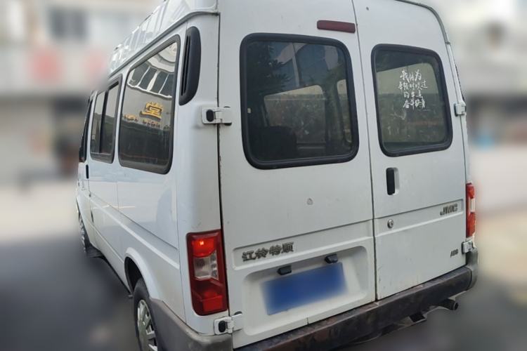 Used JMC Transit 2017 2.8T Commercial Version Short Wheelbase Mid-Roof 6/7/8-Seater JX493 Rear Left 45 Deg