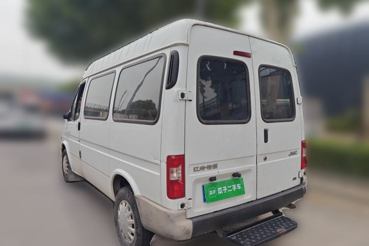 Used JMC Transit 2017 2.8T Commercial Version Short Wheelbase Mid-Roof 6/7/8-Seater JX493 Rear Left 45 Deg