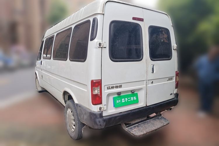 Used JMC Transit 2017 2.8T Commercial Version Long Wheelbase Mid-Roof 6/7/8-Seater JX493 Rear Left 45 Deg