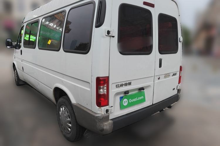 Used JMC Transit 2017 2.8T Commercial Version Long Wheelbase Mid-Roof 6/7/8-Seater JX493 Rear Left 45 Deg