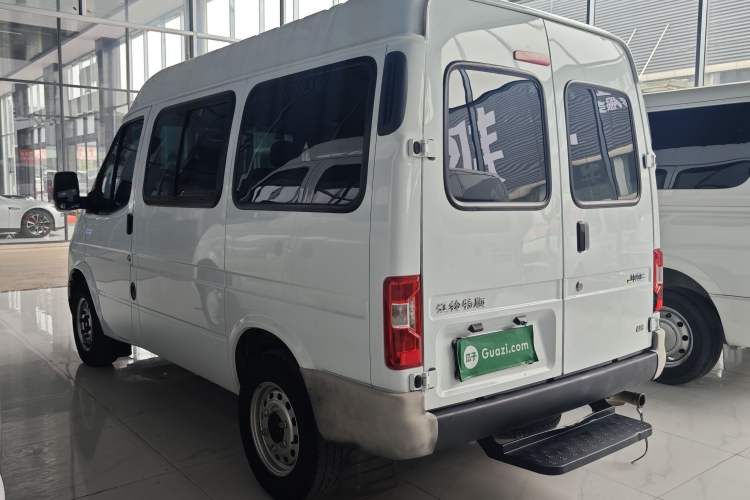Used JMC Transit 2017 2.8T Commercial Version Short Wheelbase Mid-Roof 6/7/8-Seater JX493 Rear Left 45 Deg