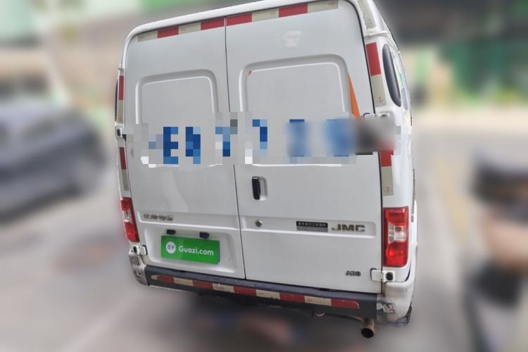 Used JMC Transit 2017 2.8T Commercial Version Short Wheelbase Mid-Roof 3-Seater JX493 Rear
