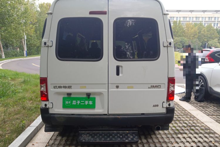 Used JMC Transit 2017 2.8T Commercial Version Long Wheelbase Mid-Roof 6/7/8-Seater JX493 Rear