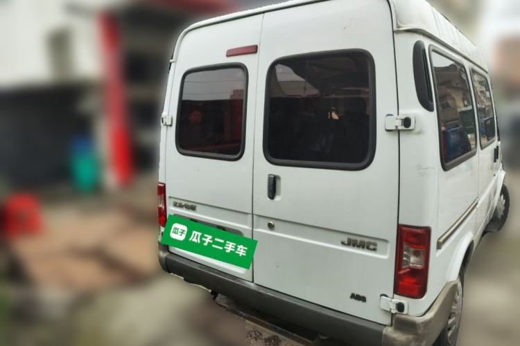 Used JMC Transit 2017 2.8T Commercial Version Short Wheelbase Mid-Roof 6/7/8-Seater JX493 Rear