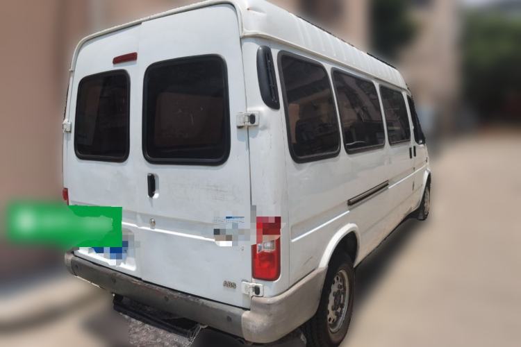 Used JMC Transit 2017 2.8T Commercial Version Long Wheelbase Mid-Roof 6/7/8-Seater JX493 Rear Right 45 Deg