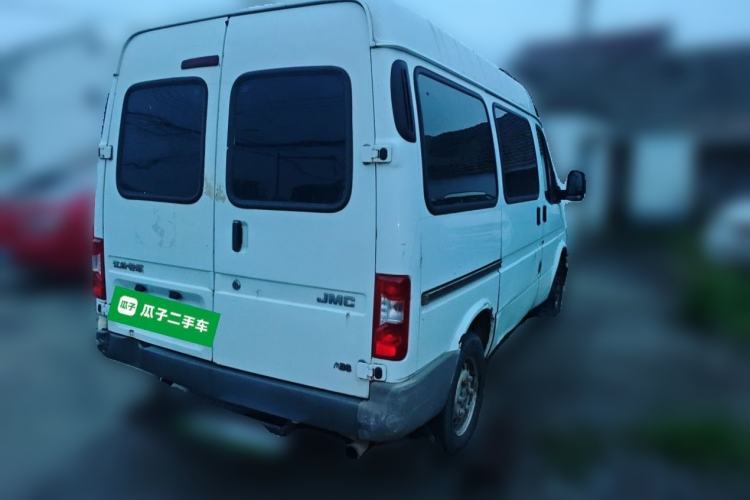 Used JMC Transit 2017 2.8T Commercial Version Short Wheelbase Low-Roof 6/7/8-Seater JX493 Rear Right 45 Deg