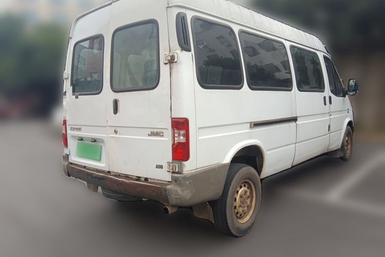Used JMC Transit 2017 2.8T Commercial Version Long Wheelbase Mid-Roof 6/7/8-Seater JX493 Rear Right 45 Deg