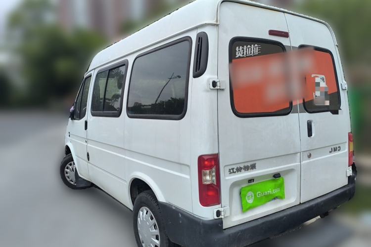 Used JMC Transit 2017 2.8T Commercial Version Short Wheelbase Mid-Roof 6/7/8-Seater JX493 Rear Right 45 Deg