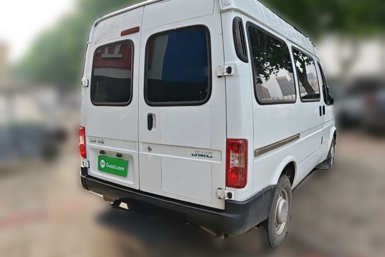 Used JMC Transit 2017 2.8T Commercial Version Short Wheelbase Mid-Roof 6/7/8-Seater JX493 Rear Right 45 Deg
