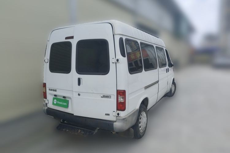 Used JMC Transit 2017 2.8T Commercial Version Long Wheelbase Mid-Roof 6/7/8-Seater JX493 Rear Right 45 Deg