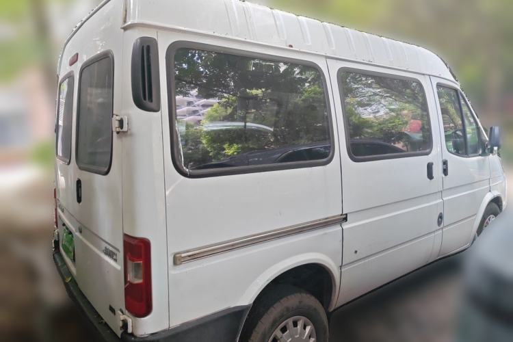 Used JMC Transit 2017 2.8T Commercial Version Short Wheelbase Mid-Roof 6/7/8-Seater JX493 Rear Right 45 Deg