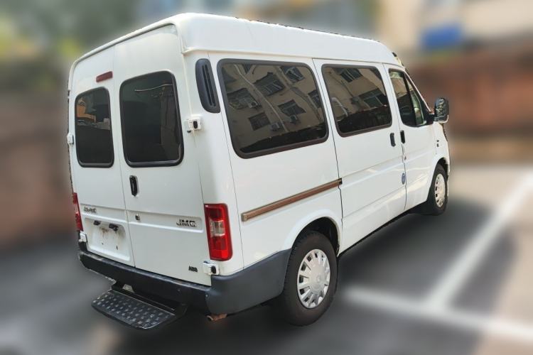 Used JMC Transit 2017 2.8T Commercial Version Short Wheelbase Mid-Roof 6/7/8-Seater JX493 Rear Right 45 Deg