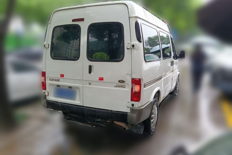 Used JMC Transit 2017 2.8T Commercial Version Short Wheelbase Mid-Roof 6/7/8-Seater JX493 Rear Right 45 Deg
