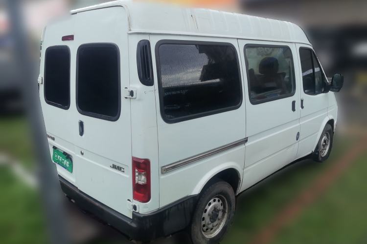 Used JMC Transit 2017 2.8T Commercial Version Short Wheelbase Mid-Roof 6/7/8-Seater JX493 Rear Right 45 Deg