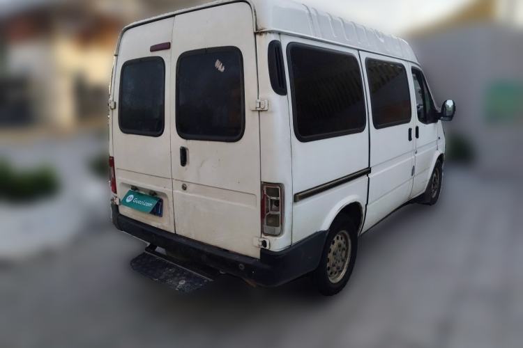 Used JMC Transit 2017 2.8T Commercial Version Short Wheelbase Low-Roof 6/7/8-Seater JX493 Rear Right 45 Deg