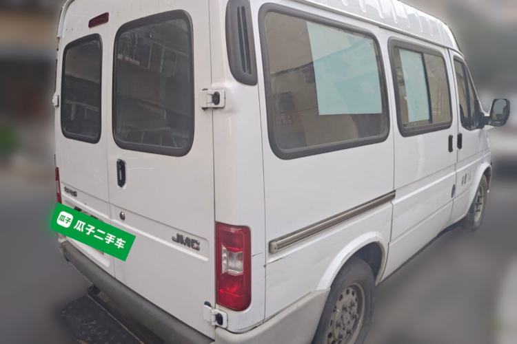 Used JMC Transit 2017 2.8T Business-Grade Short Wheelbase Mid-Roof 7/8-Seater JX493 Rear Right 45 Deg