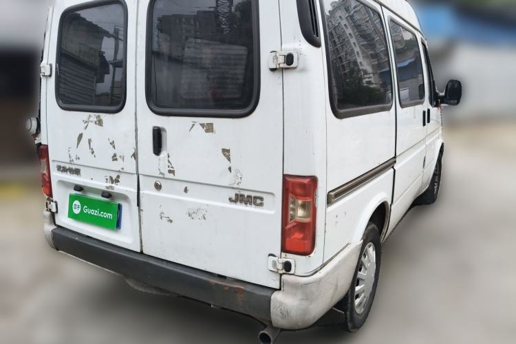 Used JMC Transit 2017 2.8T Commercial Version Short Wheelbase Mid-Roof 6/7/8-Seater JX493 Rear Right 45 Deg