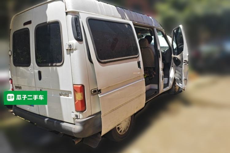 Used JMC Transit 2017 2.8T Commercial Version Short Wheelbase Mid-Roof 6/7/8-Seater JX493 Rear Right 45 Deg