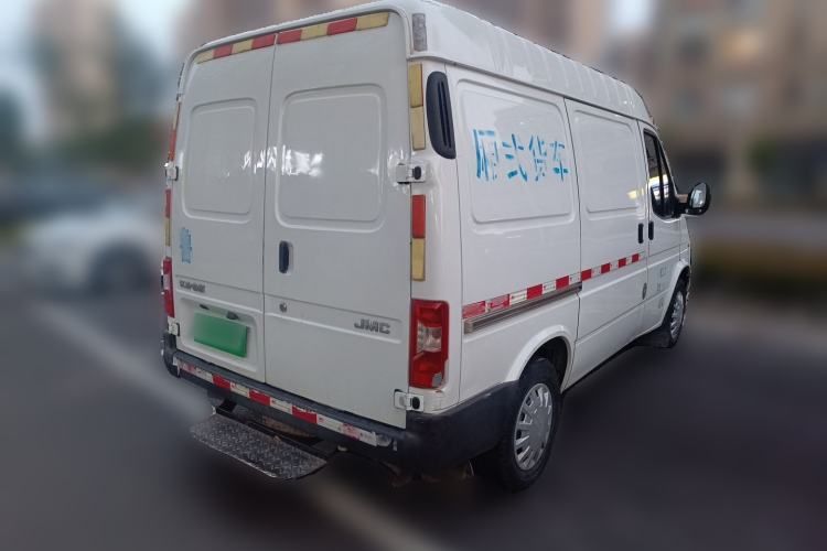Used JMC Transit 2017 2.8T Commercial Version Short Wheelbase Mid-Roof 3-Seater JX493 Rear Right 45 Deg