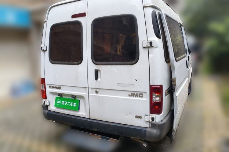 Used JMC Transit 2017 2.8T Commercial Version Short Wheelbase Mid-Roof 6/7/8-Seater JX493 Rear Right 45 Deg
